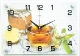 2535-037 "Медовый чай" часы настенные