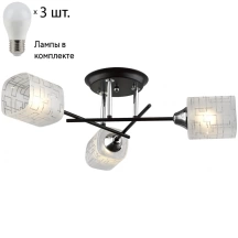 Потолочная люстра с лампочками Velante 703-127-03+Lamps
