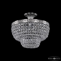 Люстра потолочная Bohemia Ivele Crystal 19101/35IV Ni