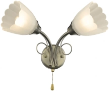Бра, со светодиодными лампочками, комплект от Lustrof. 150469-623408