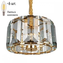 Люстра подвесная с лампочками Omnilux OML-81503-06+Lamps