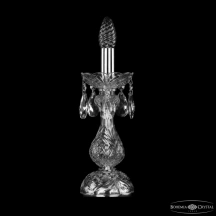 Настольная лампа Bohemia Ivele Crystal 1402 1402L/1-31 Ni