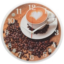 3030-571 "Чашечка любимого кофе"  часы настенные