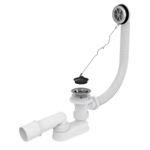 Обвязка для ванны 57 см с вып. и переливом регулируемая Alca Plast/Alcadrain A501/AG210112160