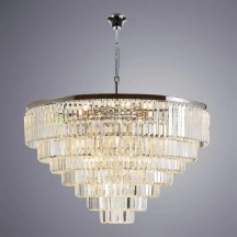Большая люстра со светодиодными лампочками E14 , комплект от Lustrof. №132632-622757