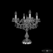 Настольная лампа Bohemia Ivele Crystal 1409 1409L/4/141-47 Ni