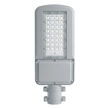 Светодиодный уличный фонарь консольный на столб Feron SP3040 50W 5000K 230V, серый 41548