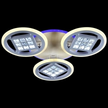 Потолочная светодиодная диммируемая люстра с Bluetooth и пультом ДУ Reluce 88860 1418262