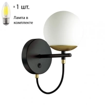 Бра Lumion Randi с лампочкой 5212/1W+Lamps E27 Свеча