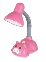KD-385 ''Кот'' C14 розовый Настольный светильник Camelion 12616