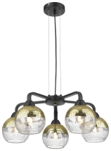 Люстра подвесная в наборе с 5 Led лампами. Комплект от Lustrof №372308-708006