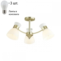 Потолочная люстра с лампочками LUMION 4535/3C+Lamps