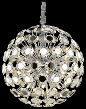 Люстра подвесная со светодиодными лампочками G9, комплект от Lustrof. №277079-623156