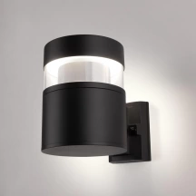 Уличный настенный светильник Elektrostandard 1530 TECHNO LED Черный (a052244)