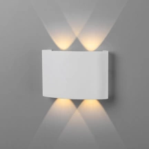 Уличный настенный светильник Elektrostandard 1555 TECHNO LED белый (a038419)
