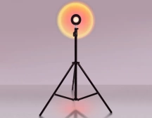 Атмосферная настольная лампа с пультом Desk Ambrella light DE8387