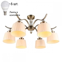 Люстра потолочная с лампочками Omnilux OML-88417-06+Lamps