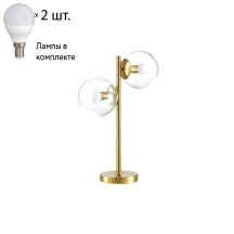 Настольная лампа с лампочкой Lumion Blair 3769/2T+Lamps E14 P45