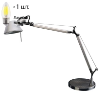 Настольный светильник Favourite Legend с лампочкой 1869-1T+Lamps E27 Свеча
