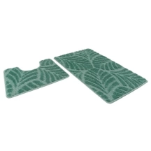 Набор ковриков д/ванной Актив icarpet 50*80+50*40 зеленый (01)