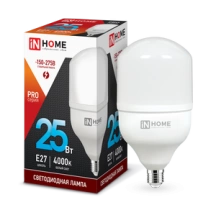 Лампа LED-HP-PRO 25Вт E27 4000К IN HOME