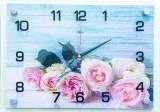 2535-019 "Букет роз" часы настенные