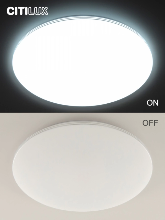 Потолочная светодиодная люстра с пультом ДУ (инфракрасный) Citilux Симпла CL714900G фото 4