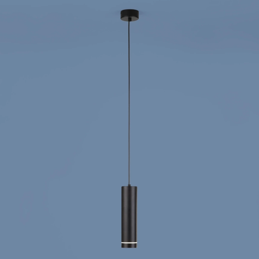DLR023 12W 4200K черный матовый Светильник подвесной светодиодный Elektrostandard фото 1