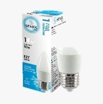 SPARK LED C35 12вт Е14 6000-6500K свеча фото 1