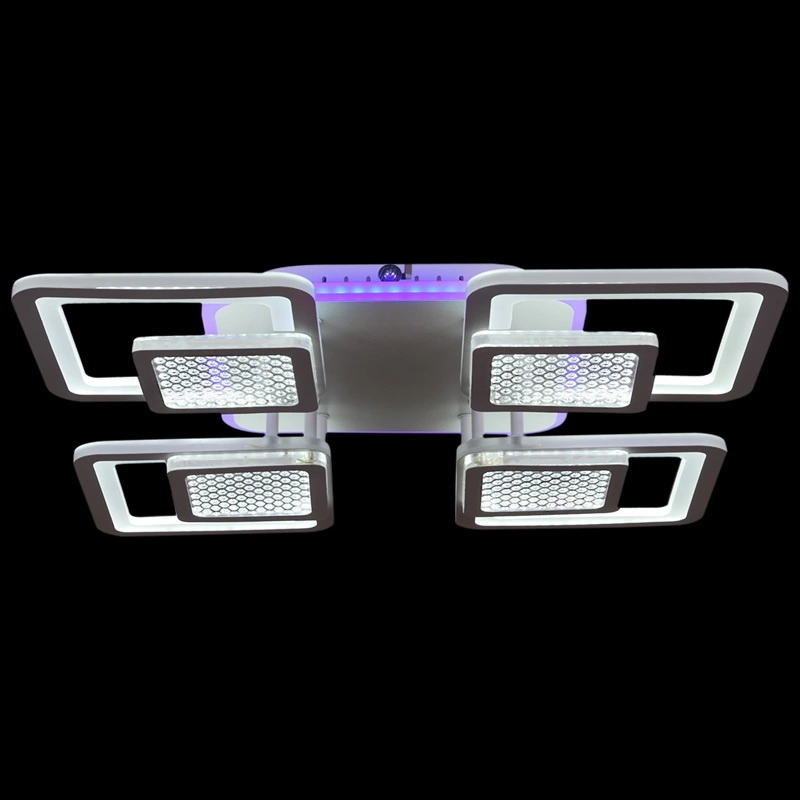 Потолочная светодиодная диммируемая люстра с пультом ДУ Reluce 20514 1422912 фото 2