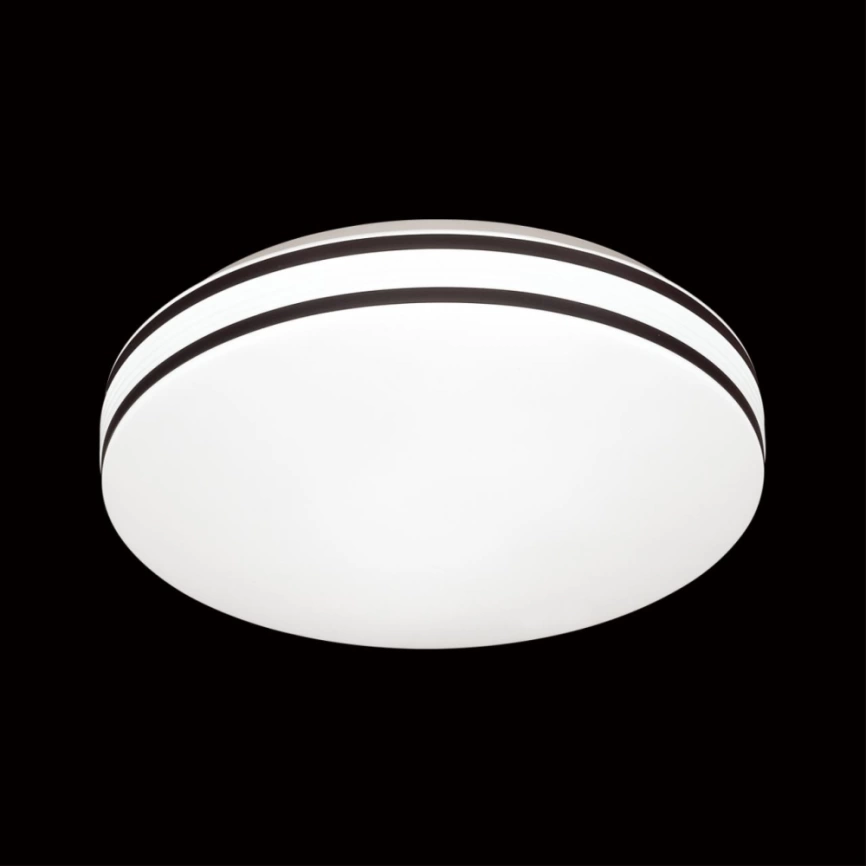 Настенно-потолочный светодиодный диммируемый светильник с Bluetooth и пультом ДУ Sonex Lobio RBG 3056/EL фото 3