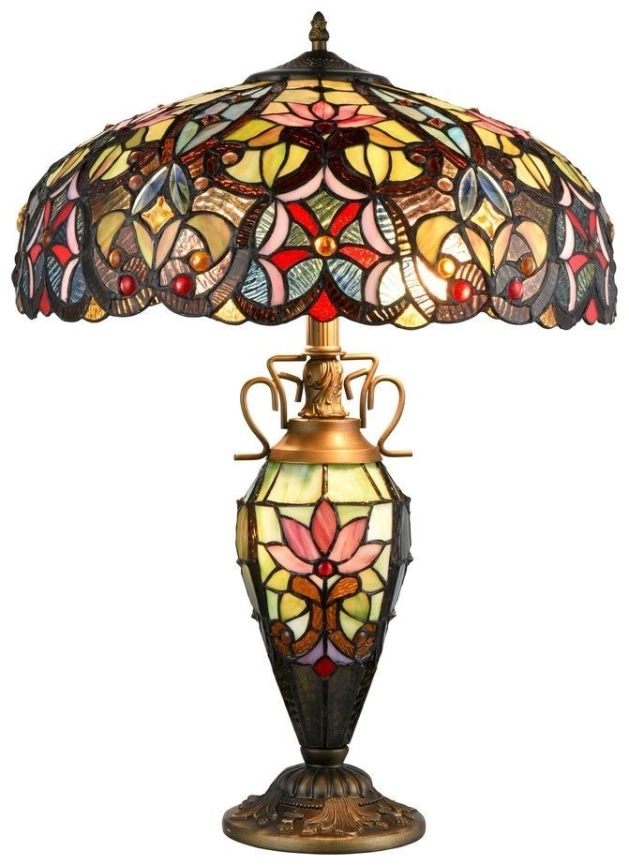 Настольная лампа Velante Тиффани 825-804-03 фото 1