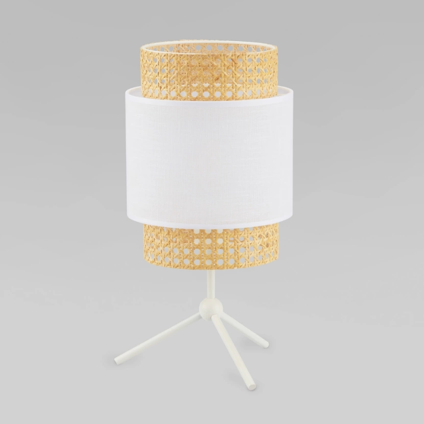 Настольная лампа с абажуром TK Lighting Boho White 6565 (a058461) фото 1