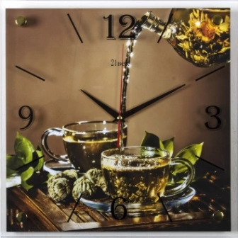 3535-113  "Чайная церемония" часы настенные фото 1