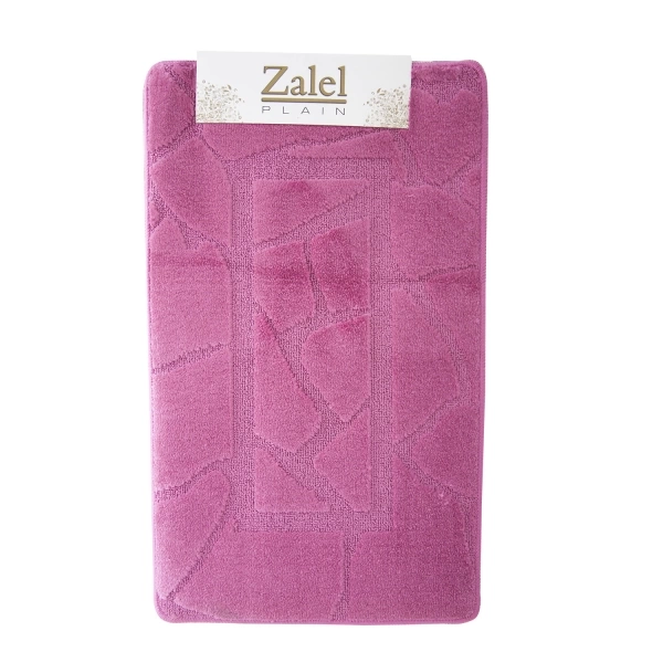 Набор ковриков д/ванной Zalel  2 пр. 55х85 (розовый) фото 2