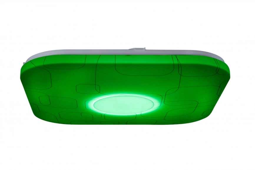 Потолочный светодиодный светильник с ПДУ iLedex Cube 36W RGB+SQUARE entire фото 3