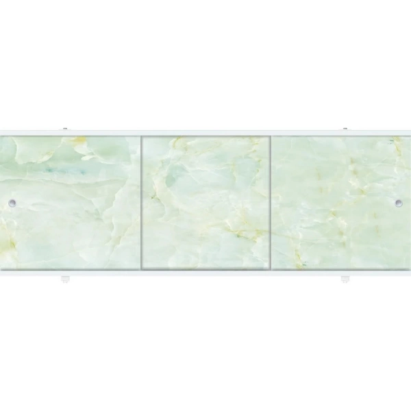 Экран для ванны ПРЕМИУМ А (алюм. профиль) 1,7 серо-зеленый фото 1