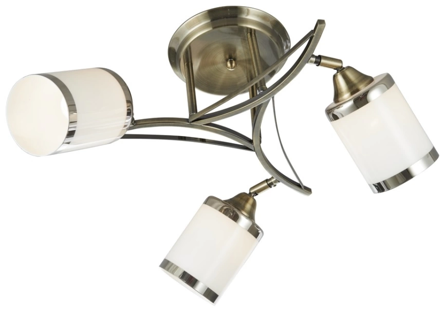 Потолочная люстра с лампочками Velante 713-507-03+Lamps E27 P45 фото 2