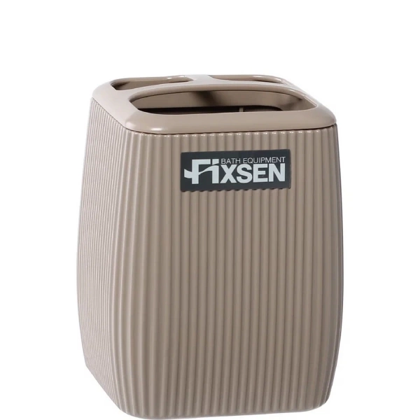 Подстаканник одинарный FIXSEN BROWN FX-403-3 пластик фото 1