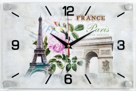 2030-27  "Paris" часы настенные фото 1