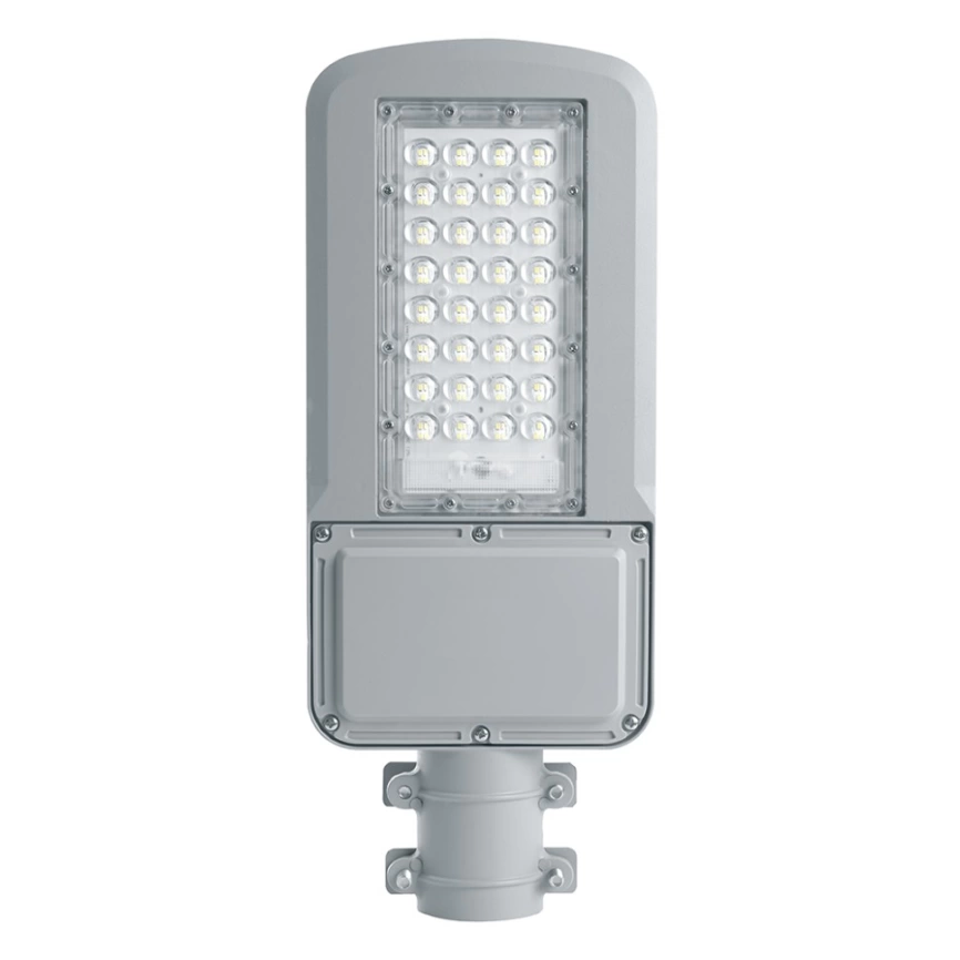 Светодиодный уличный фонарь консольный на столб Feron SP3040 50W 5000K 230V, серый 41548 фото 1