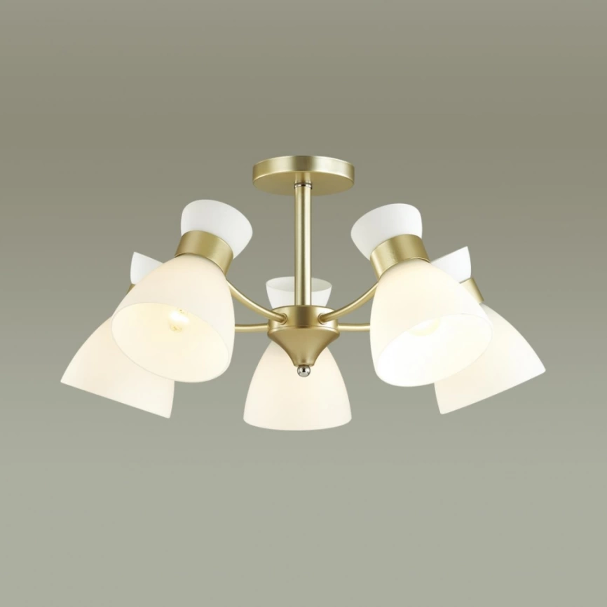 Люстра потолочная со светодиодными лампочками E27, комплект от Lustrof. №266925-642517 фото 4