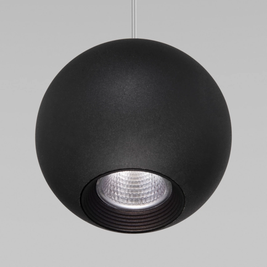 Подвесной светодиодный светильник Elektrostandard 50215/1 LED черный (a055672) фото 4