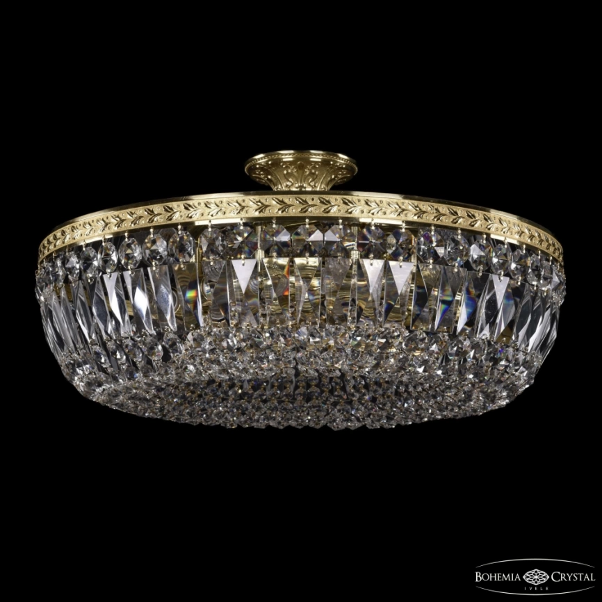 Люстра потолочная Bohemia Ivele Crystal 19041/55IV G фото 1