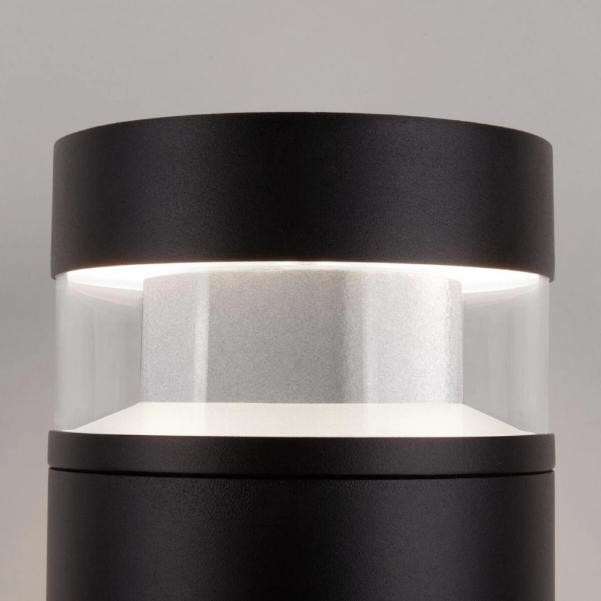 Уличный настенный светильник Elektrostandard 1530 TECHNO LED Черный (a052244) фото 2