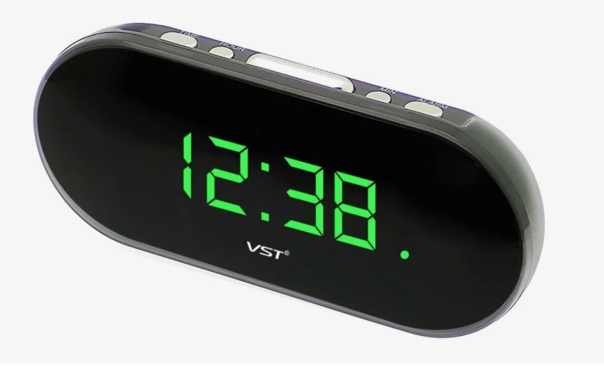 715-4 VST (ярко-зеленый) часы электронные фото 1