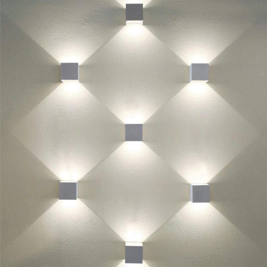 1548 TECHNO LED WINNER белый Уличный настенный светодиодный светильник Elektrostandard (a038412) фото 3