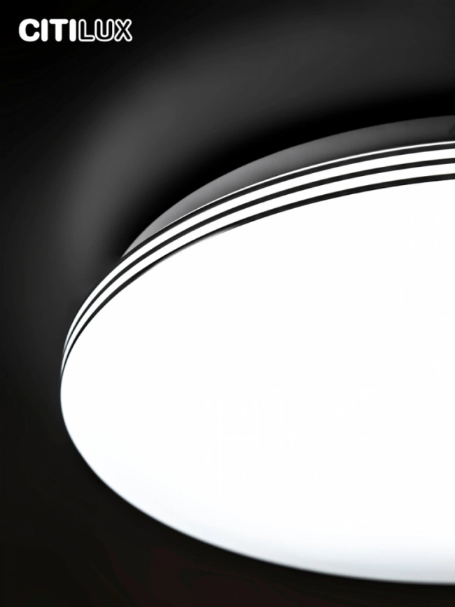 Потолочная светодиодная люстра с пультом ДУ (инфракрасный) Citilux Симпла CL714900G фото 2