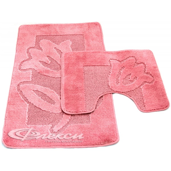 Набор ковриков д/ванной Zalel  2 пр. 55х85 (розовый) фото 1