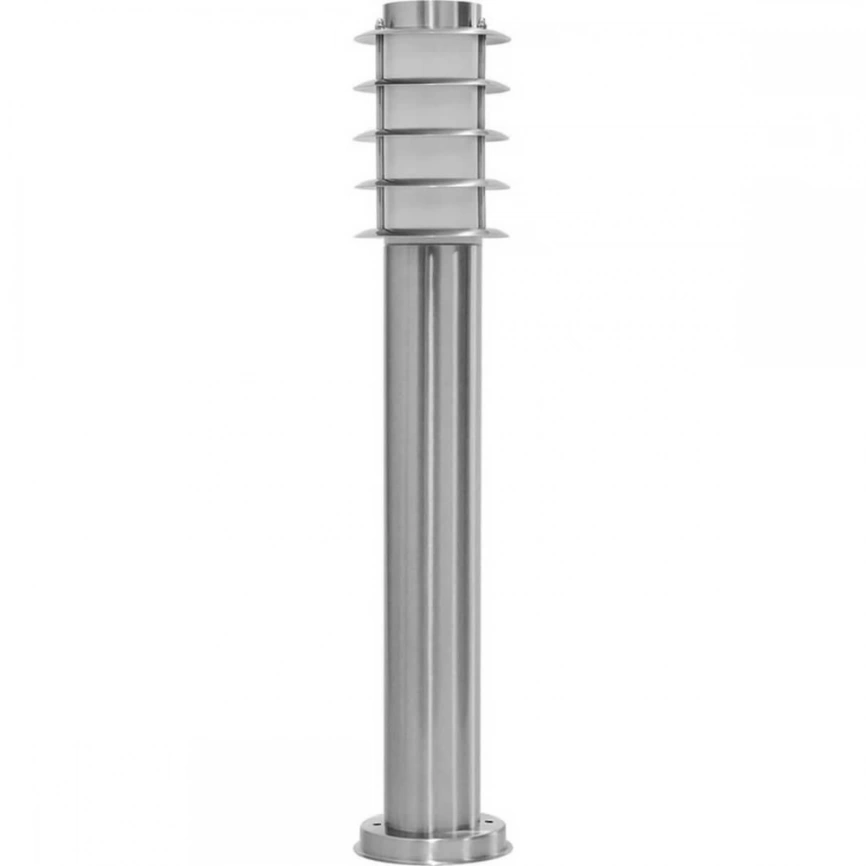 Светильник садово-парковый Feron DH027-650, Техно столб, 18W E27 230V, серебро 11816 фото 1